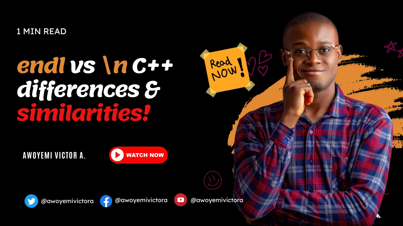 endl vs \n in C++ differences & similarities